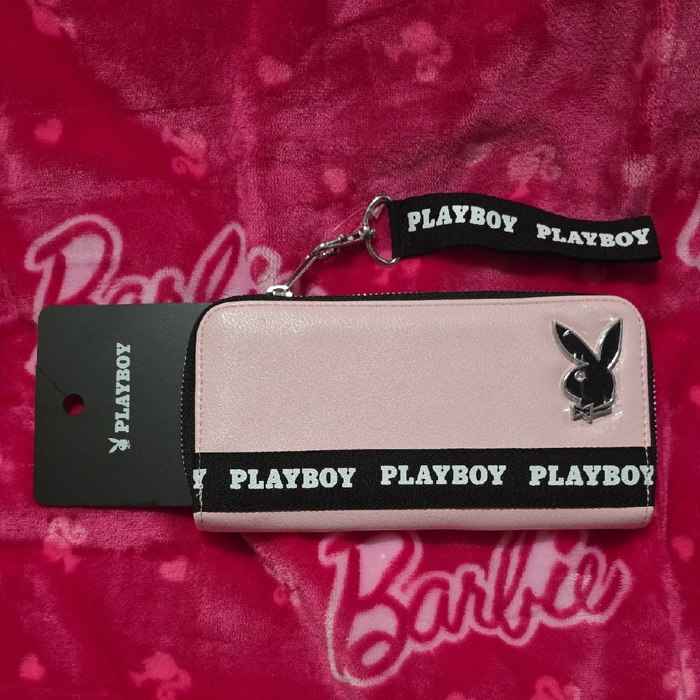 PLAYBOY Pink and Black Wallet